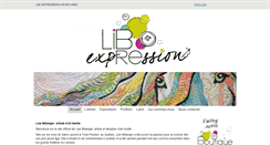 Desktop Screenshot of libexpression.com